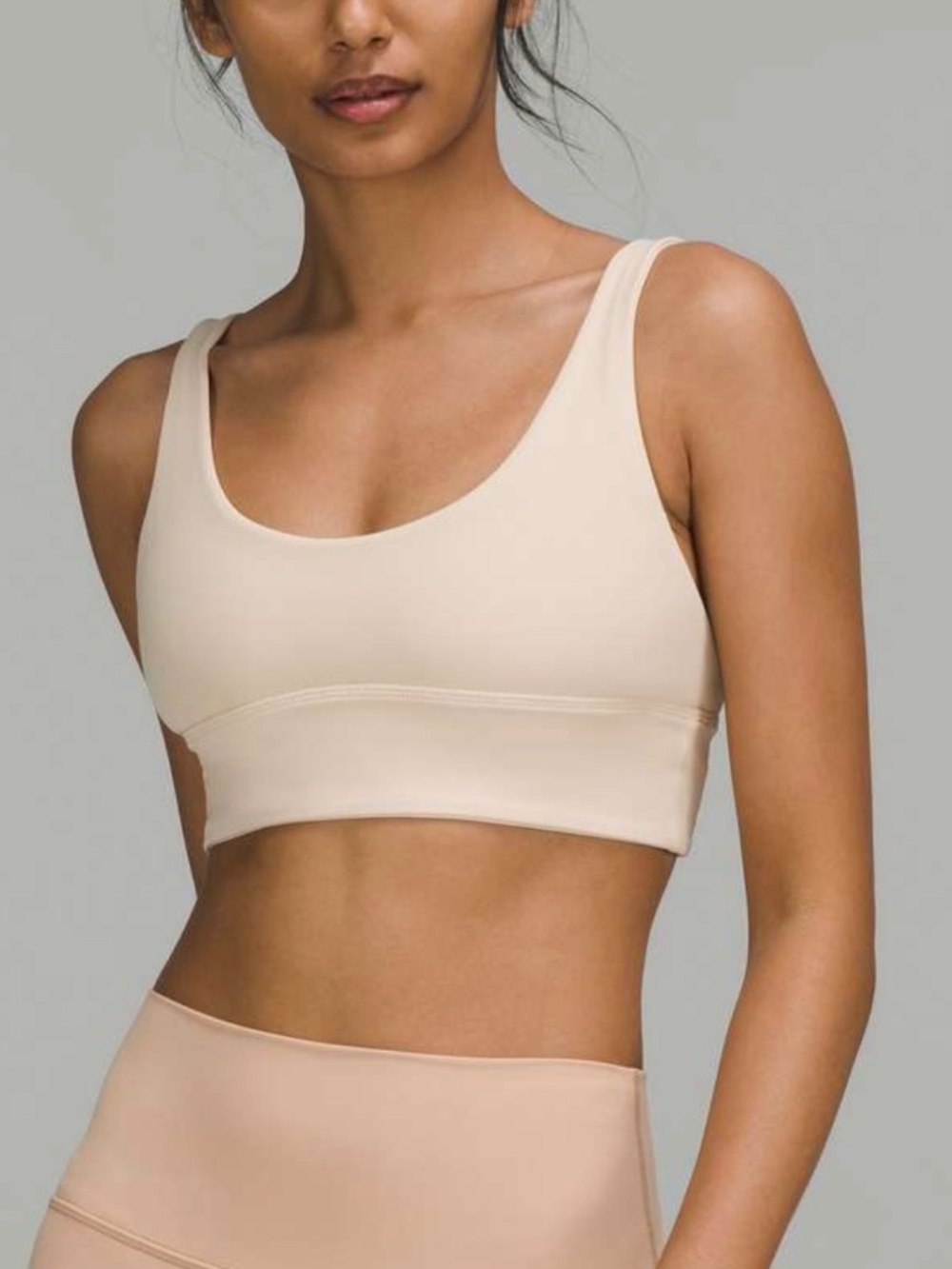 Lululemon Align Reversible Bra *Light Support, A/B Cup in Pale Linen